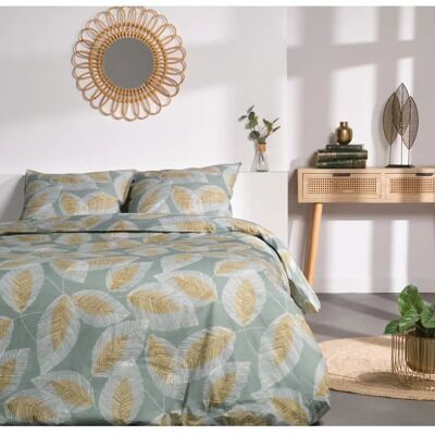 TODAY Green Duvet Cover Set - 240x220cm - 3 Pieces TODAY Green Duvet Cover Set - 240x220cm - 3 Pieces