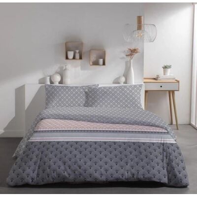 Parure de lit Sunshine - 220x240cm - 100% Coton - Publicité Parure de lit Sunshine - 220x240cm - 100% Coton - Publicité