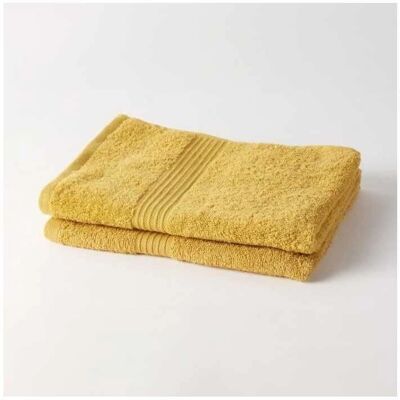 TODAY Essential Ocre Handtuch-Set - 2 Stück - Badezimmerzubehör TODAY Essential Ocre Handtuch-Set - 2 Stück - Badezimmerzubehör