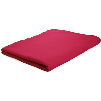 Marque Inconnue 180x290cm Drap en coton rouge - Drap - Publicité Marque Inconnue 180x290cm Drap en coton rouge - Drap - Publicité
