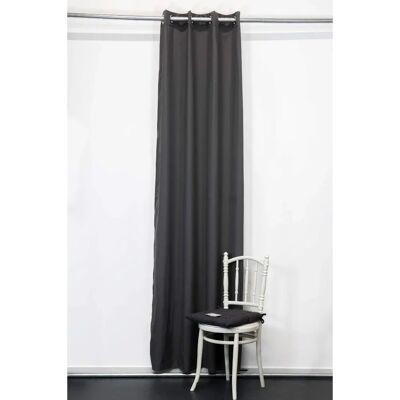 Today Grå Polyester Gardin - 140x260cm - Privatliv & Elegant Today Grå Polyester Gardin - 140x260cm - Privatliv & Elegant