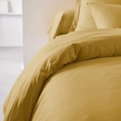 TODAY Essential Ocre Cotton Duvet Cover - Duvet Cover TODAY Essential Ocre Cotton Duvet Cover - Duvet Cover