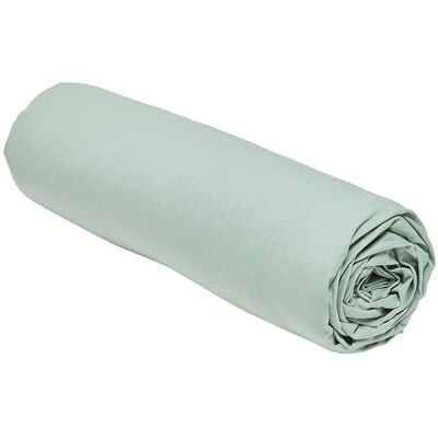 Drap-housse Today - 160x200 cm - Organic Celadon - Publicité Drap-housse Today - 160x200 cm - Organic Celadon - Publicité