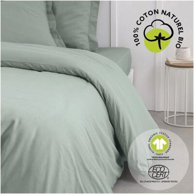 Ropa de cama orgánica Celadón de Today 220x240cm Ropa de cama orgánica Celadón de Today 220x240cm