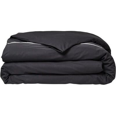 Linge de lit Today Prestige Noir - 220x240cm - Lit double - Finition percale - Publicité Linge de lit Today Prestige Noir - 220x240cm - Lit double - Finition percale - Publicité