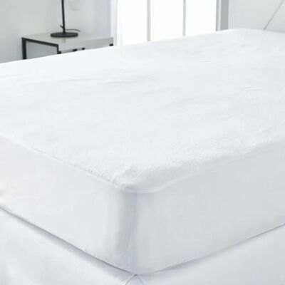 Protège-matelas imperméable Today - 140 x 190 cm - Blanc - Publicité Protège-matelas imperméable Today - 140 x 190 cm - Blanc - Publicité