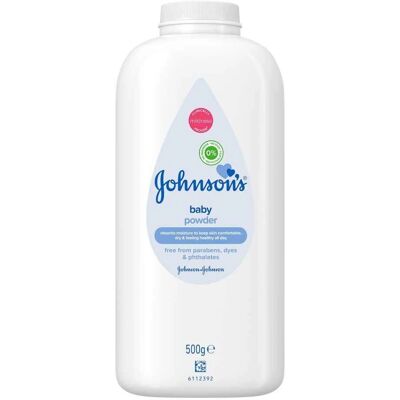 Poudre pour bébé Johnson's 500 g - Talc bébé - Publicité Poudre pour bébé Johnson's 500 g - Talc bébé - Publicité