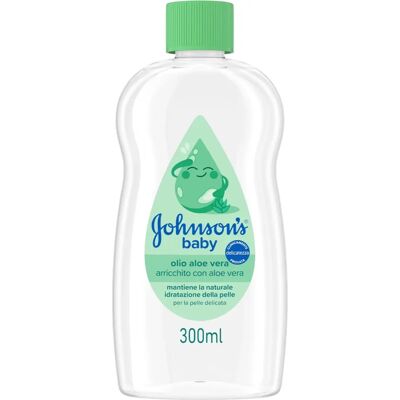 Olio di Aloe Vera Johnson & Johnson - 300ml - Cura del bambino Olio di Aloe Vera Johnson & Johnson - 300ml - Cura del bambino