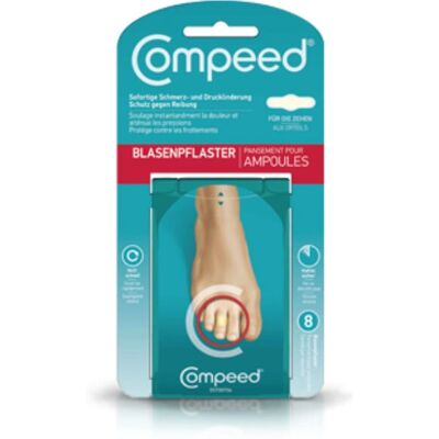 Compeed Modell 2599633 Zeh-Blasenpflaster Wasserdicht Compeed Modell 2599633 Zeh-Blasenpflaster Wasserdicht