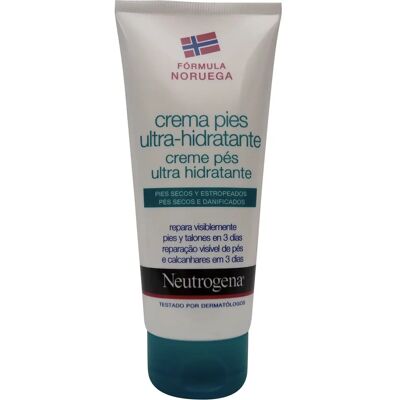 Crème Pieds Neutrogena - Hydratante, Réparatrice, 100ml - Publicité Crème Pieds Neutrogena - Hydratante, Réparatrice, 100ml - Publicité