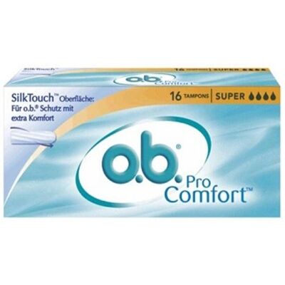 Johnson & Johnson ProComfort Super Tampons - Tampons Johnson & Johnson ProComfort Super Tampons - Tampons
