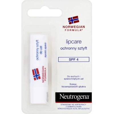 Neutrogena Norwegian Formula Lipcare SPF4 Unisex - Lip Balm Neutrogena Norwegian Formula Lipcare SPF4 Unisex - Lip Balm