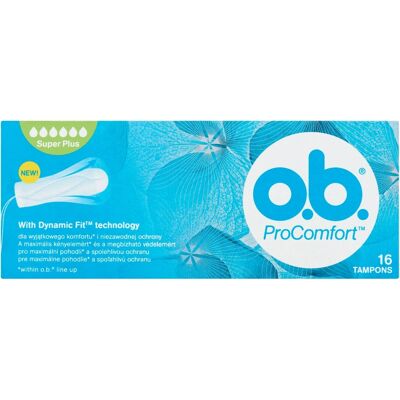 Johnson & Johnson O.B. Super Plus Tampone - Flusso Molto Intenso Johnson & Johnson O.B. Super Plus Tampone - Flusso Molto Intenso