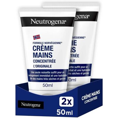 Neutrogena Norwegische Formel Handcreme - Konzentriert, 2 x 50ml Neutrogena Norwegische Formel Handcreme - Konzentriert, 2 x 50ml