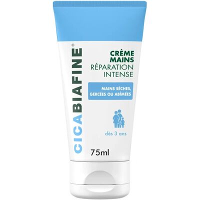 Crème Mains Cicabiafine - Réparation Intense 75ml - Publicité Crème Mains Cicabiafine - Réparation Intense 75ml - Publicité