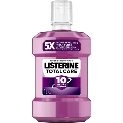 Listerine Total Care 6 az 1-ben fogszuvasodás elleni szájvíz - 1 friss menta (1000ml) Listerine Total Care 6 az 1-ben fogszuvasodás elleni szájvíz - 1 friss menta (1000ml)