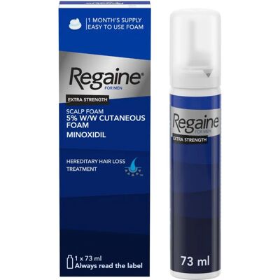 Regaine For Men Extra Strength Hair Regrowth Foam - 60 ml Regaine For Men Extra Strength Hair Regrowth Foam - 60 ml