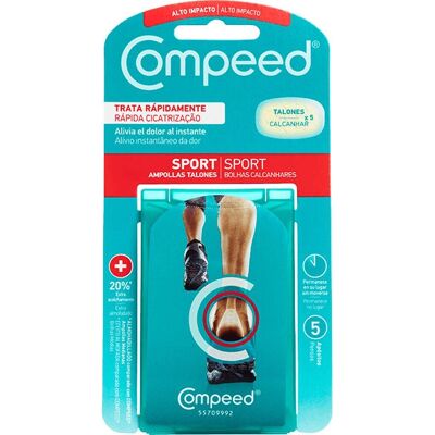Vendas hidrocoloides Compeed - 5 unidades Vendas hidrocoloides Compeed - 5 unidades