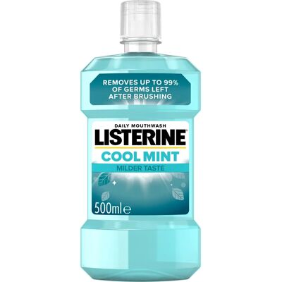 Listerine Viileä Piparminttu Miedompi Suuvesi Listerine Viileä Piparminttu Miedompi Suuvesi