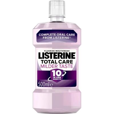 Listerine Total Care Mild Taste Smooth Mint Mouthwash (500ml) Listerine Total Care Mild Taste Smooth Mint Mouthwash (500ml)