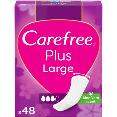 Carefree Maxi Aloe Protetores diários - Protetores diários Carefree Maxi Aloe Protetores diários - Protetores diários