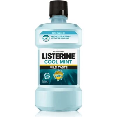 Bain de bouche Listerine Saveur Menthe Douce - 250 ml - Publicité Bain de bouche Listerine Saveur Menthe Douce - 250 ml - Publicité