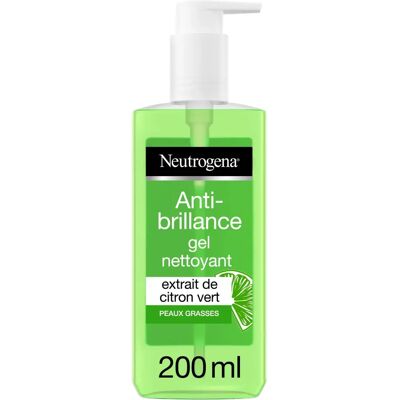 Neutrogena Gel Nettoyant Citron Vert Visage - Anti-Brillance - 200 ml - Publicité Neutrogena Gel Nettoyant Citron Vert Visage - Anti-Brillance - 200 ml - Publicité