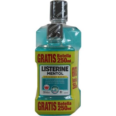 Enjuague Bucal Mentol Listerine - Aliento Fresco y Protección Enjuague Bucal Mentol Listerine - Aliento Fresco y Protección