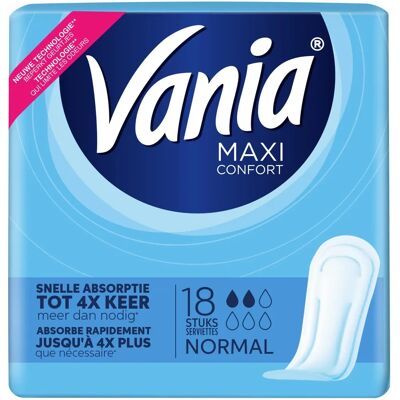 Vania Maxi Confort Normal - Higiéniai betétek Vania Maxi Confort Normal - Higiéniai betétek