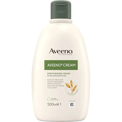 Aveeno Moisturising Cream - Sensitive Skin, 500ml Aveeno Moisturising Cream - Sensitive Skin, 500ml