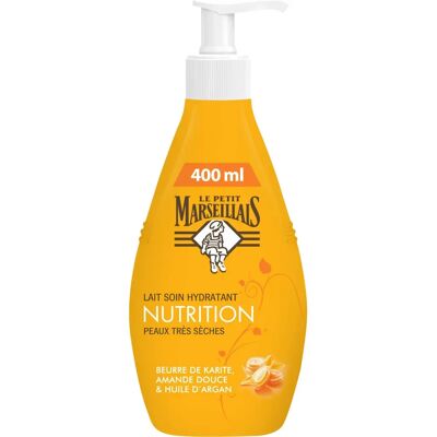 Le Petit Marseillais Lait Corps Beurre de Karité Amande & Huile d'Argan - Publicité Le Petit Marseillais Lait Corps Beurre de Karité Amande & Huile d'Argan - Publicité