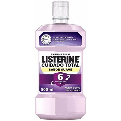 Listerine Total Care Zero Alkohol Mundspülung – 500ml - Schützt Zahnfleisch & Atem Listerine Total Care Zero Alkohol Mundspülung – 500ml - Schützt Zahnfleisch & Atem