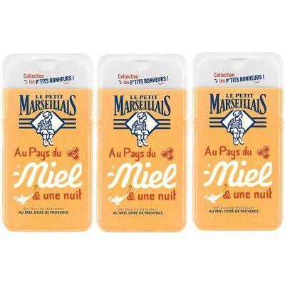 Le Petit Marseillais Gel Douche Hydratant au Miel - 250 ml - Publicité Le Petit Marseillais Gel Douche Hydratant au Miel - 250 ml - Publicité