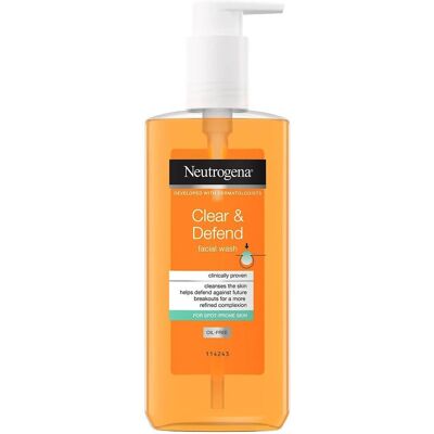 Neutrogena Clear & Defend 2% Salisylsyre Ansiktsvask (200ml) Neutrogena Clear & Defend 2% Salisylsyre Ansiktsvask (200ml)