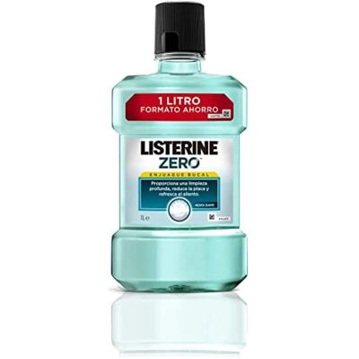 Rince-bouche Menthol Doux sans alcool Listerine - Bain de bouche Rince-bouche Menthol Doux sans alcool Listerine - Bain de bouche