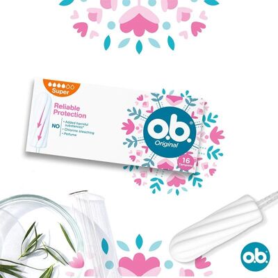 O.b. Super Tampons - 16 Stück O.b. Super Tampons - 16 Stück