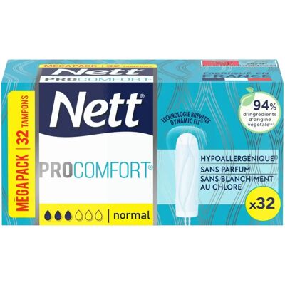 Nett ProComfort 32 Tampont Normál - 32 db - Tampont Nett ProComfort 32 Tampont Normál - 32 db - Tampont