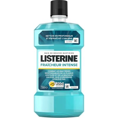 Listerine Bain de Bouche Fraîcheur Intense - Bain de Bouche - Publicité Listerine Bain de Bouche Fraîcheur Intense - Bain de Bouche - Publicité