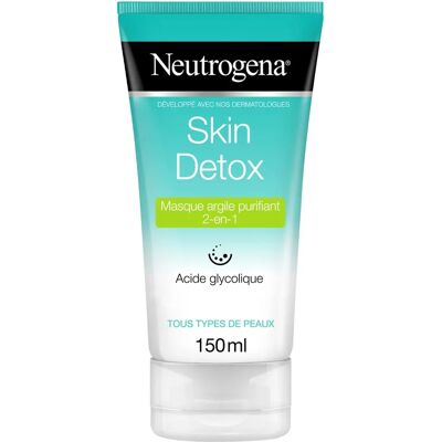 Máscara de argila purificante Skin Detox da Neutrogena - Rosto, 150ml Máscara de argila purificante Skin Detox da Neutrogena - Rosto, 150ml