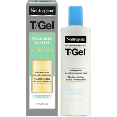 Neutrogena T/Gel Oily Haar Shampoo - Anti-roos - 250ml Neutrogena T/Gel Oily Haar Shampoo - Anti-roos - 250ml