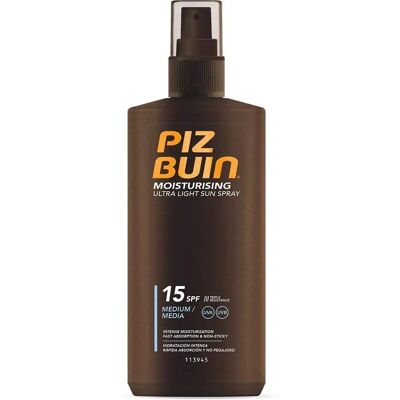 Piz Buin spray solar ligero hidratante SPF 15 (200 ml) Piz Buin spray solar ligero hidratante SPF 15 (200 ml)