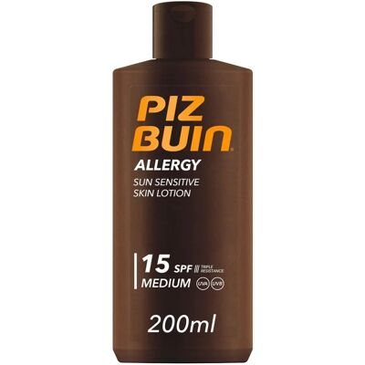Piz Buin Allergy Sonnenmilch Für Empfindliche Haut SPF 15 (200ml) Piz Buin Allergy Sonnenmilch Für Empfindliche Haut SPF 15 (200ml)