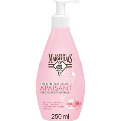 Lait Corporel Rose et Argan - Peaux Sensibles - Publicité Lait Corporel Rose et Argan - Peaux Sensibles - Publicité