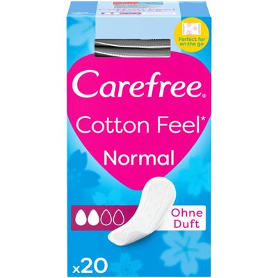 Protection intérieure en coton Carefree Normal - Protège-slip Protection intérieure en coton Carefree Normal - Protège-slip