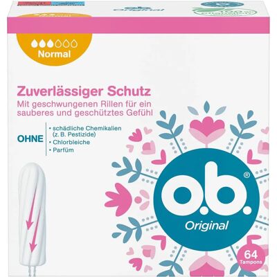 o.b. Tampon Origineel Normaal - Tampon o.b. Tampon Origineel Normaal - Tampon