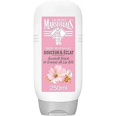 Le Petit Marseillais Soin capillaire bio aux amandes et graines de lin - Shampoo & Après-shampooing - Publicité Le Petit Marseillais Soin capillaire bio aux amandes et graines de lin - Shampoo & Après-shampooing - Publicité