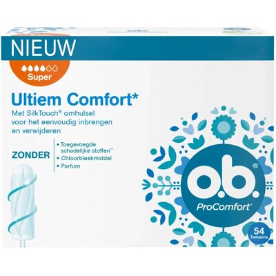 O.b. ProComfort Super Tampony - Na ciężkie dni O.b. ProComfort Super Tampony - Na ciężkie dni