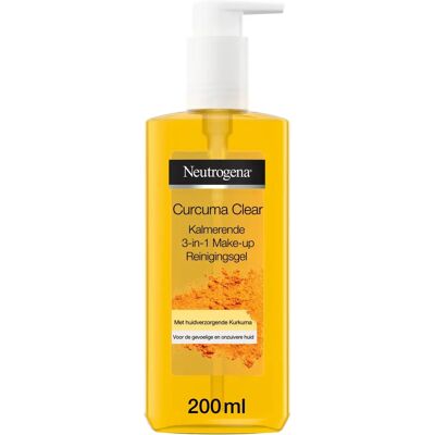 Neutrogena Curcuma Clear Micellära Rengöringsgel - Känslig hud 200ml Neutrogena Curcuma Clear Micellära Rengöringsgel - Känslig hud 200ml