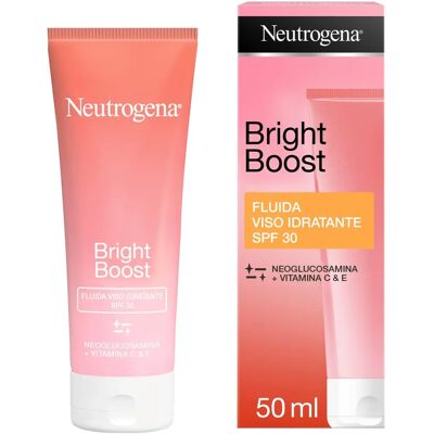 Neutrogena Bright Boost Nawilżający Fluid do Twarzy SPF30 - Pielęgnacja Twarzy Neutrogena Bright Boost Nawilżający Fluid do Twarzy SPF30 - Pielęgnacja Twarzy