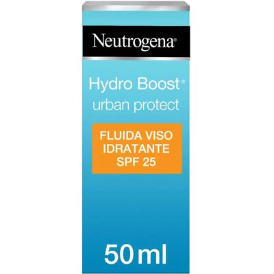 Neutrogena Hydro Boost Urban Protect SPF 25 Fluide - Crème solaire - Publicité Neutrogena Hydro Boost Urban Protect SPF 25 Fluide - Crème solaire - Publicité
